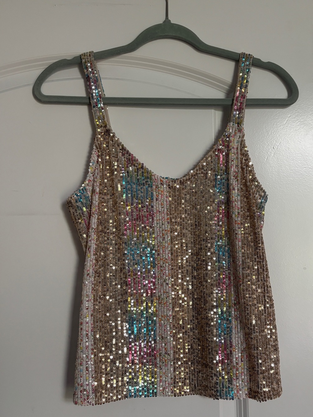 Altar'd State Multicolor Sequin Cami Tank - Picture 2 of 6